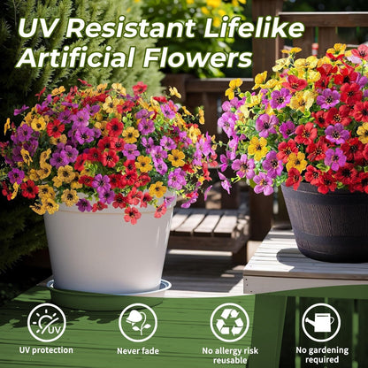 Vibrant Artificial Flowers: 365 Days of Spring 🌿.