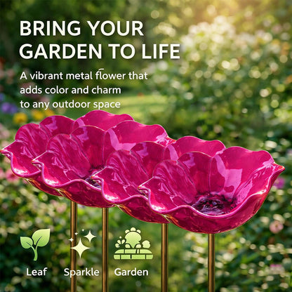 💖🎁2026 Mother's Day Gifts 50% Off--🎁Handmade Metal Flower Garden Stake🐦YUNPSOTM.