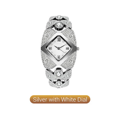 ⏳Time-limited Special⌛Women's Retro Quartz Watch with Sparkling Rhinestones