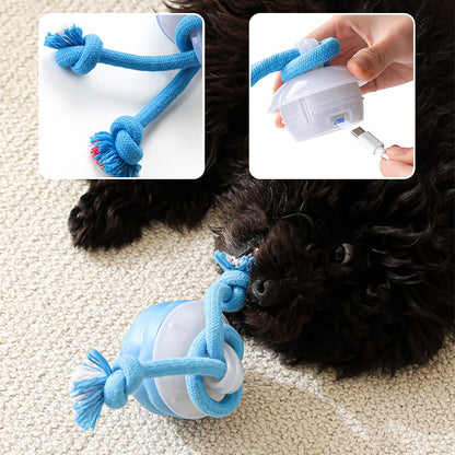 🎁 50% OFF NOW! 🐾 Interactive Pet Ball with Sound Activation & Auto Obstacle Avoidance – 3 Modes, Teeth Grinding Design, USB Rechargeable – Quiet Mode Available – for Dogs & Cats