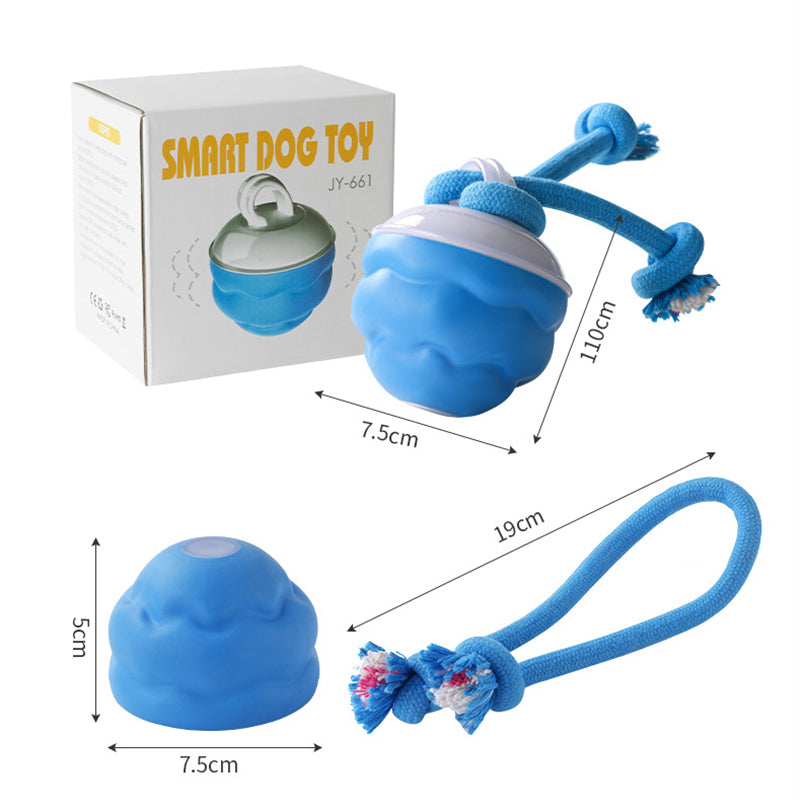 🎁 50% OFF NOW! 🐾 Interactive Pet Ball with Sound Activation & Auto Obstacle Avoidance – 3 Modes, Teeth Grinding Design, USB Rechargeable – Quiet Mode Available – for Dogs & Cats