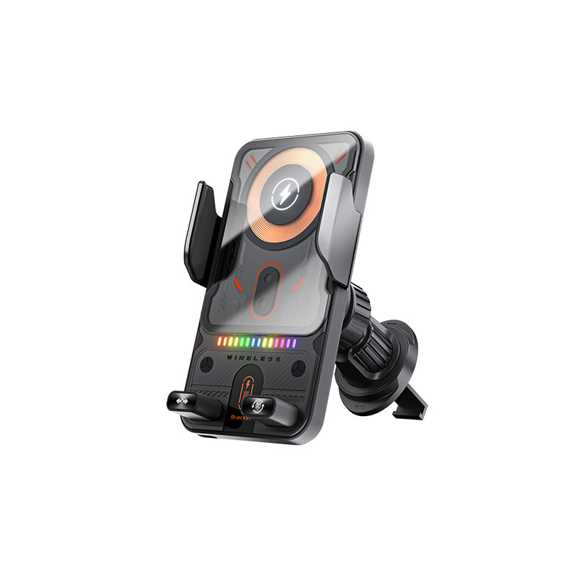 🚗40% OFF!📱 2-in-1 Car Phone Holder & Wireless Charger – 360° Rotation, Strong Grip & Fast Charging 🔋