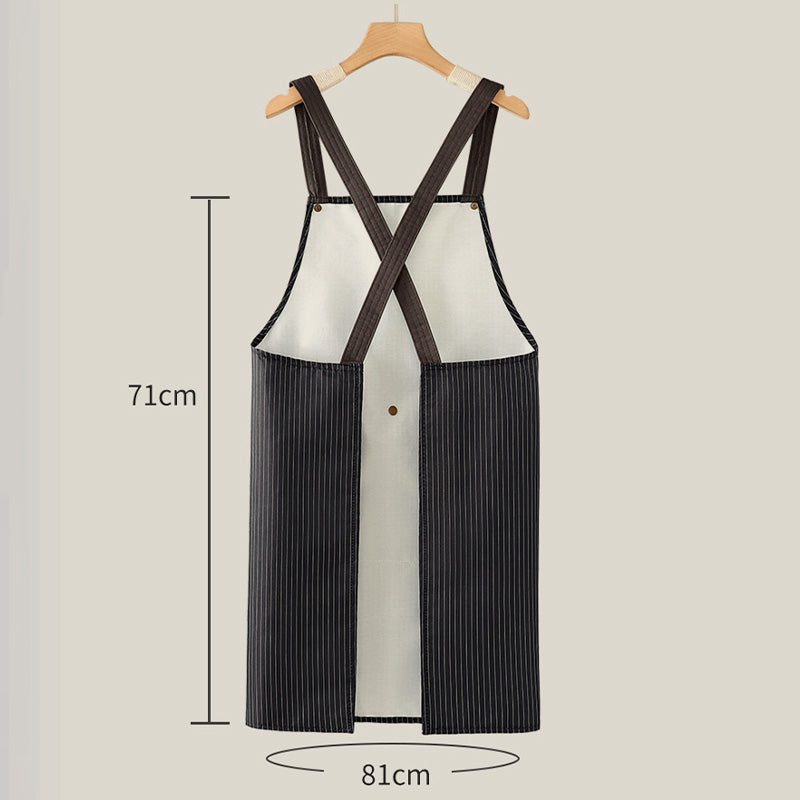 ⏳Limited-time 50% off⏰Cross-Back Waterproof Apron with Detachable Hand Towel🛡️💦