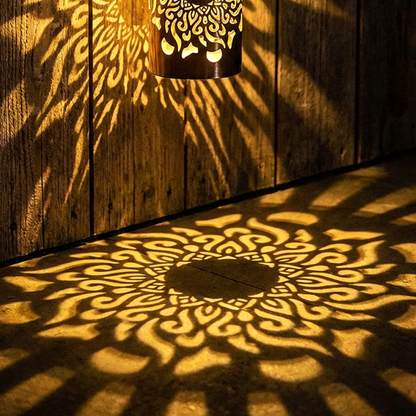 📢📢50% OFF!! ⏰Solar-powered mandala projector
