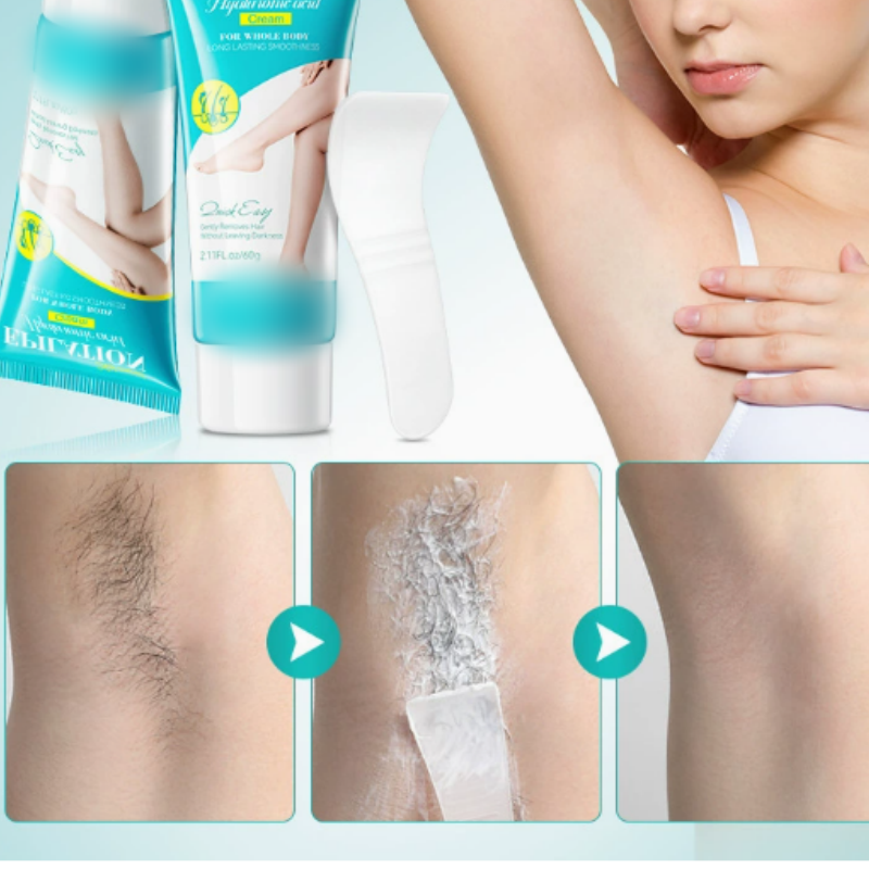 Gentle Hair Removal Cream with Hyaluronic Acid