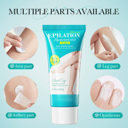 Gentle Hair Removal Cream with Hyaluronic Acid