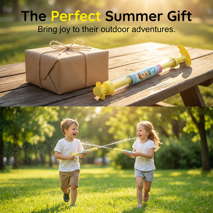 🌈 Bright rainbow LED water pistol | Summer fun that bursts into life as if by magic! ✨