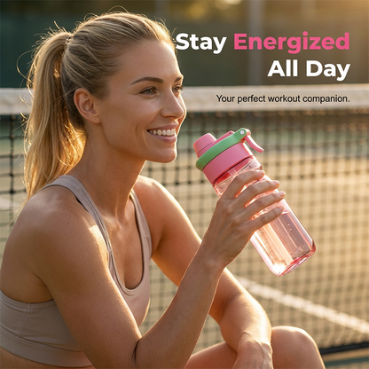 2-in-1 Mist & Sip Sports Water Bottle.