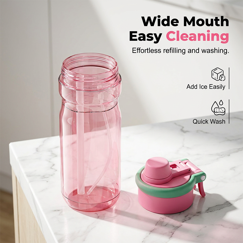 2-in-1 Mist & Sip Sports Water Bottle.