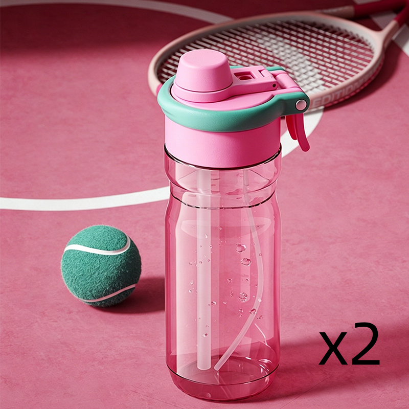 2-in-1 Mist & Sip Sports Water Bottle.