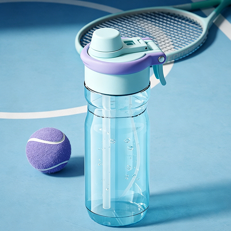 2-in-1 Mist & Sip Sports Water Bottle.