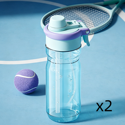 2-in-1 Mist & Sip Sports Water Bottle.