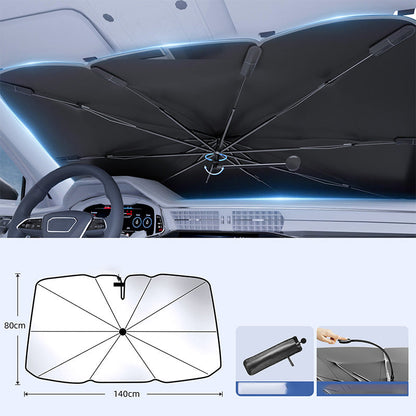 🔥While Supplies Last 40% OFF!🎉Bendable Car Windshield Sunshade Umbrella